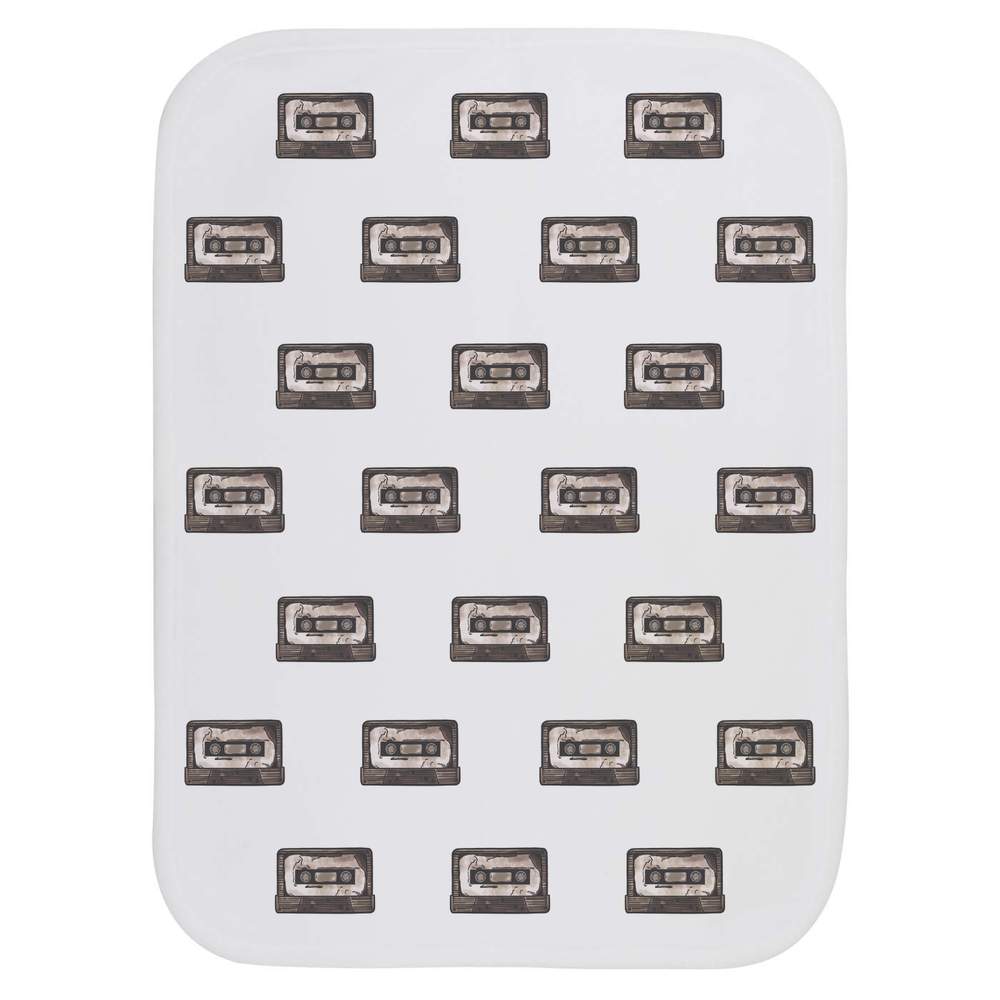 'Cassette Tape' Baby Burp / Wash Cloth (BC00007044)