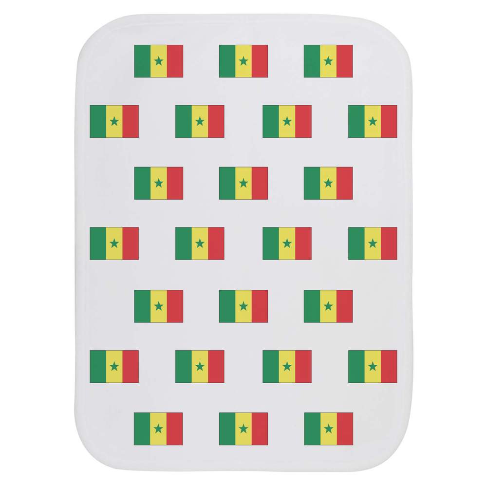 'Senegal Flag' Baby Burp / Wash Cloth (BC00008209)