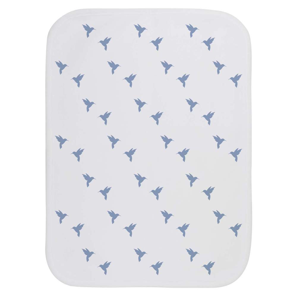 'Blue Birds' Baby Burp / Wash Cloth (BC00009006)