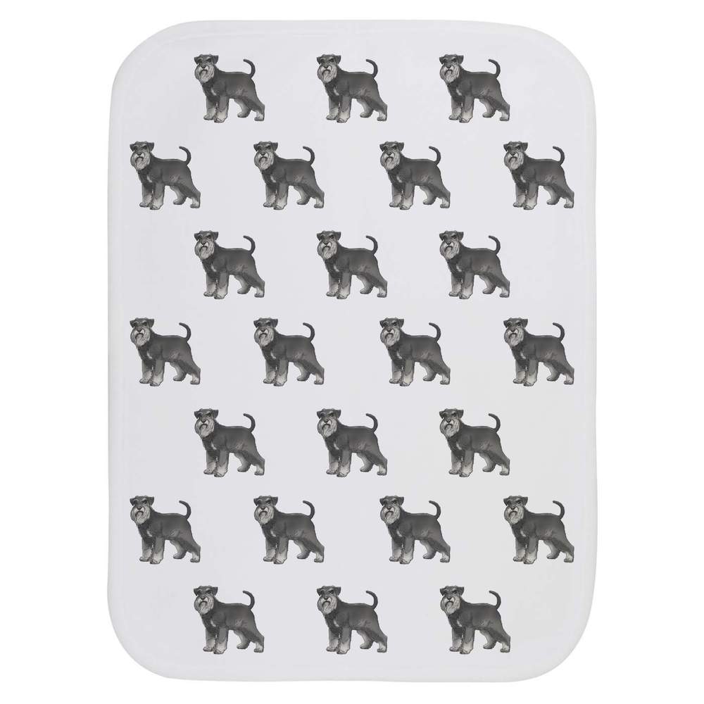 'Schnauzer' Baby Burp / Wash Cloth (BC00011214)