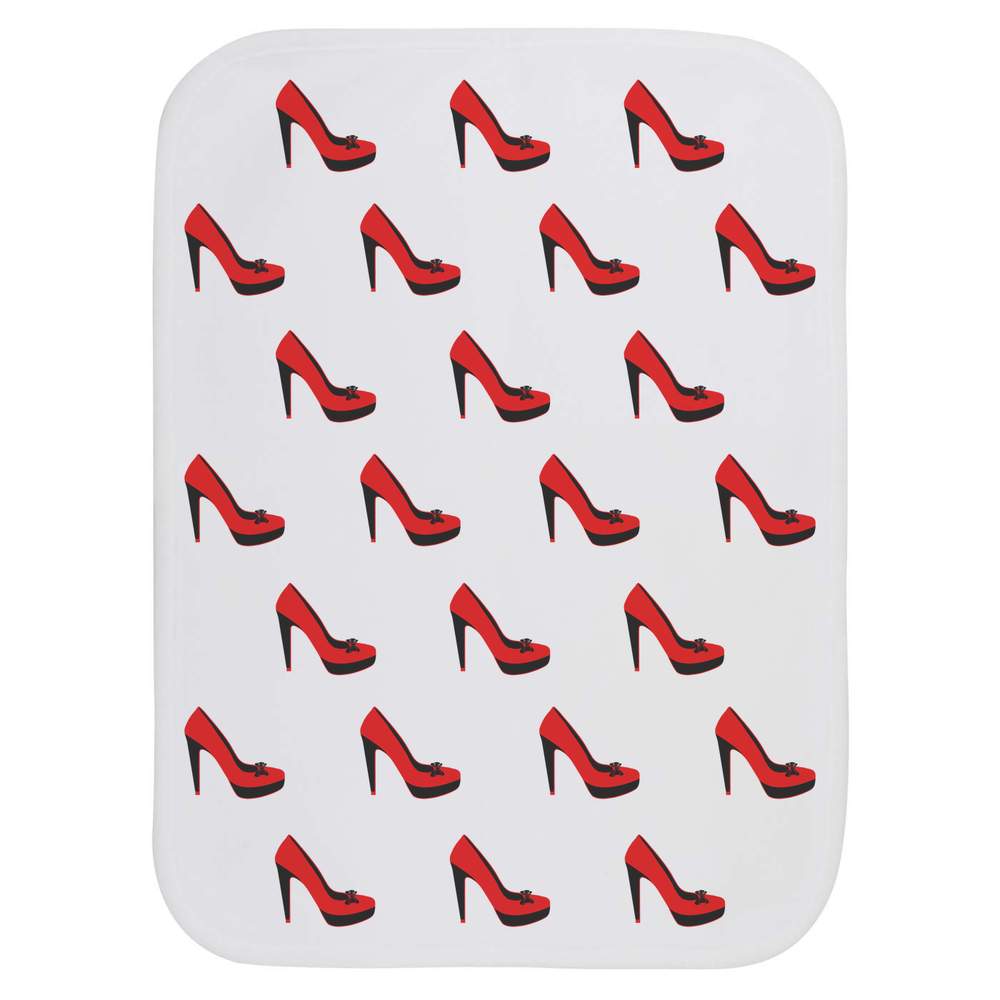 'Red Stiletto' Baby Burp / Wash Cloth (BC00011435)
