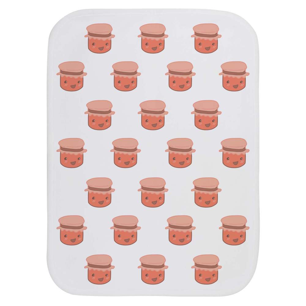 'Happy Jam Jar' Baby Burp / Wash Cloth (BC00012215)
