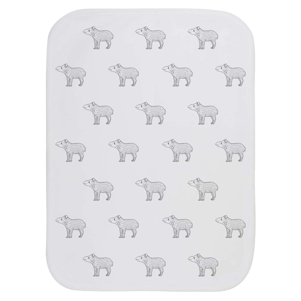 'Baby Tapir' Baby Burp / Wash Cloth (BC00012261)