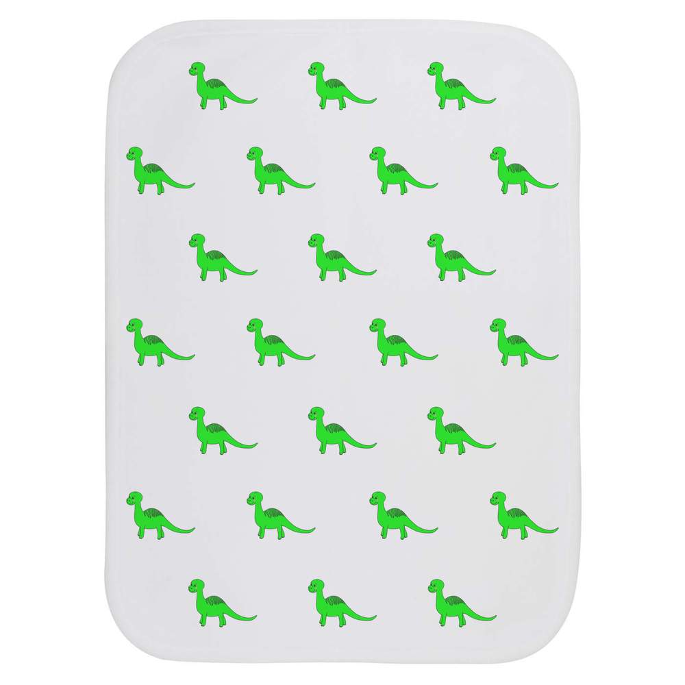 'Green Dinosaur' Baby Burp / Wash Cloth (BC00019249)