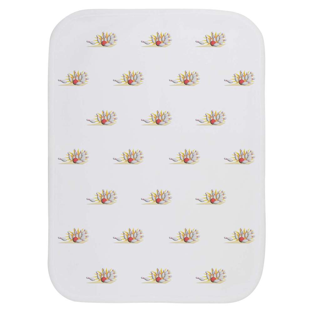 'Bowling Strike' Baby Burp / Wash Cloth (BC00020967)
