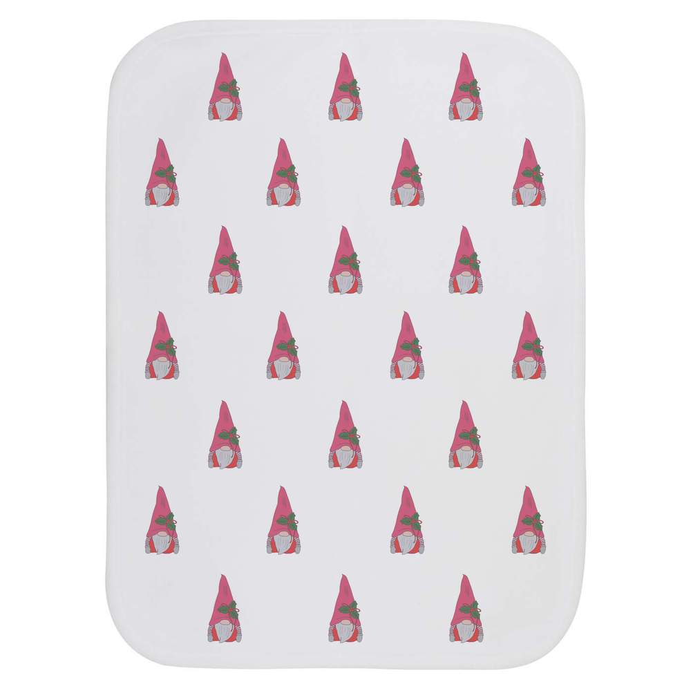 'Christmas hat Gnome ' Baby Burp / Wash Cloth (BC00021354)