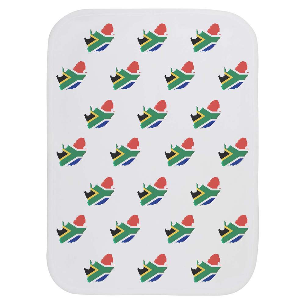 'South Africa Country' Baby Burp / Wash Cloth (BC00021892)