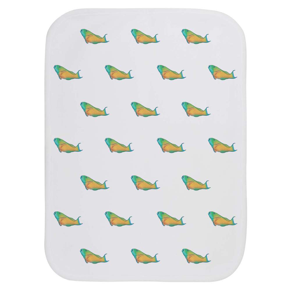 'Parrotfish' Baby Burp / Wash Cloth (BC00022796)