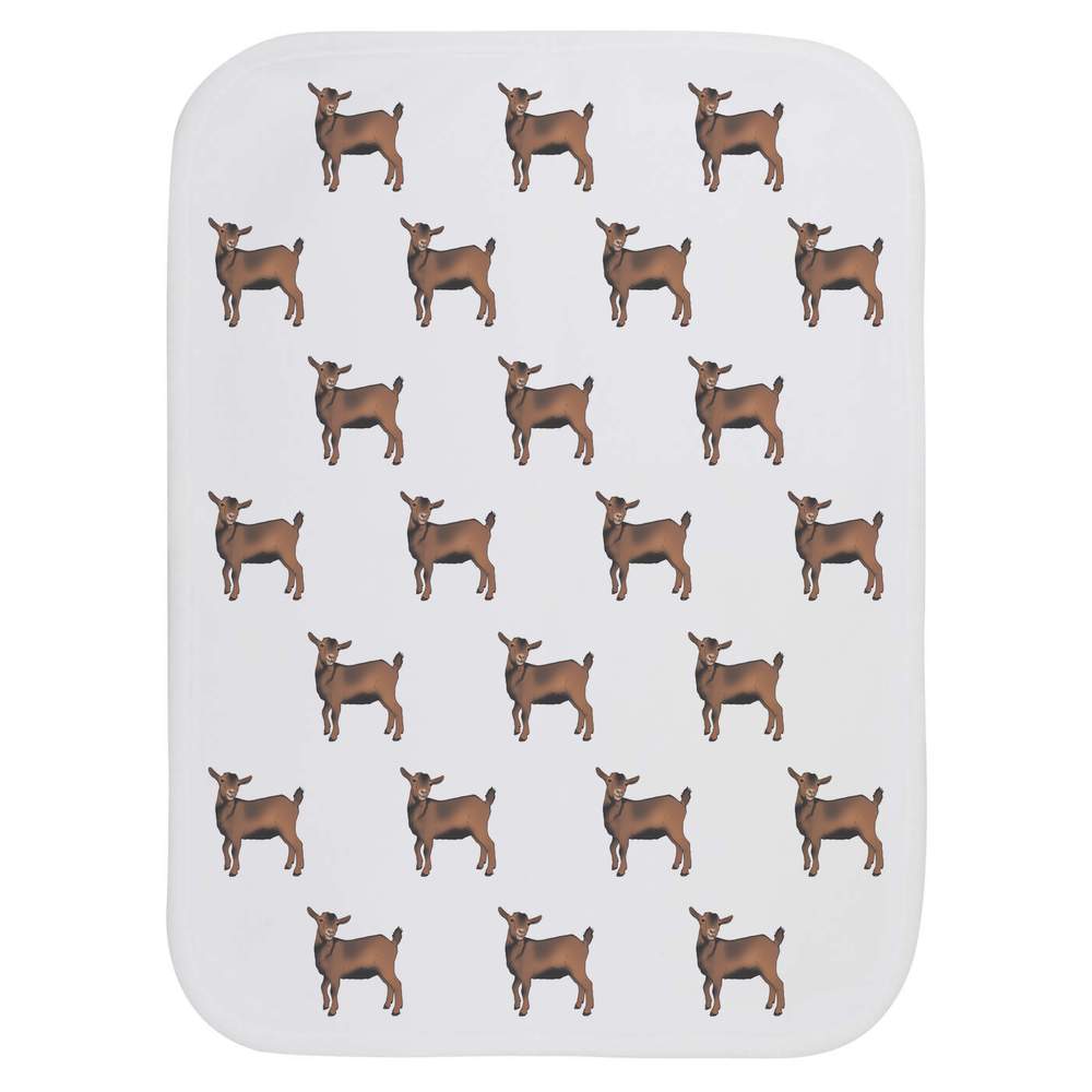 'Pygmy Goat' Baby Burp / Wash Cloth (BC00023373)
