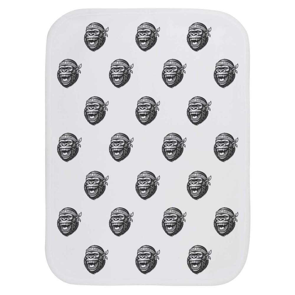 'Laughing Gorilla' Baby Burp / Wash Cloth (BC00025278)