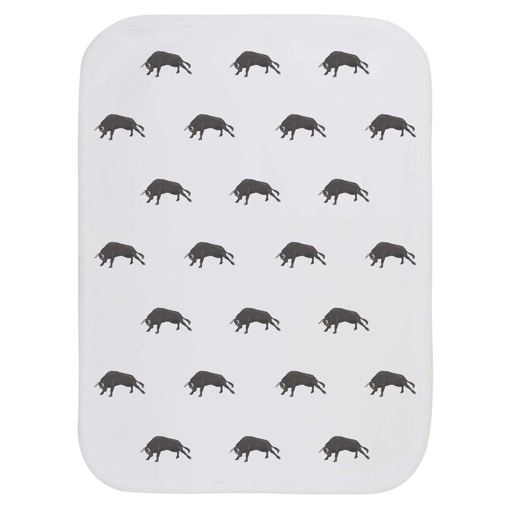 'Raging Bull' Baby Burp / Wash Cloth (BC00026100)