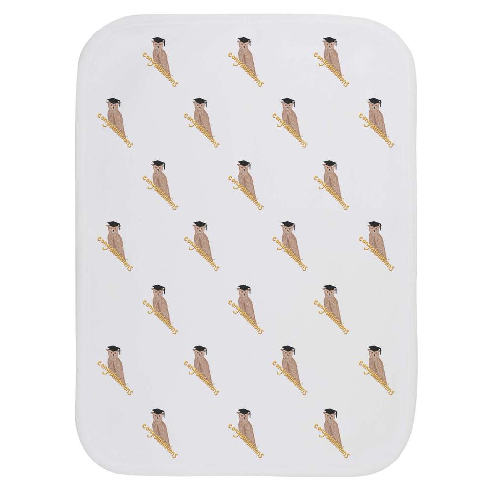 'Congratulations Passing Your Degree' Baby Burp / Wash Cloth (BC00026379)