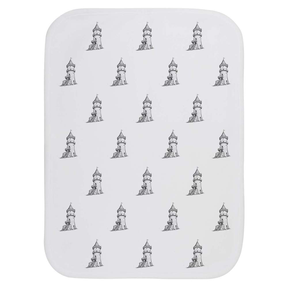 'Fantasy Tower' Baby Burp / Wash Cloth (BC00027653)