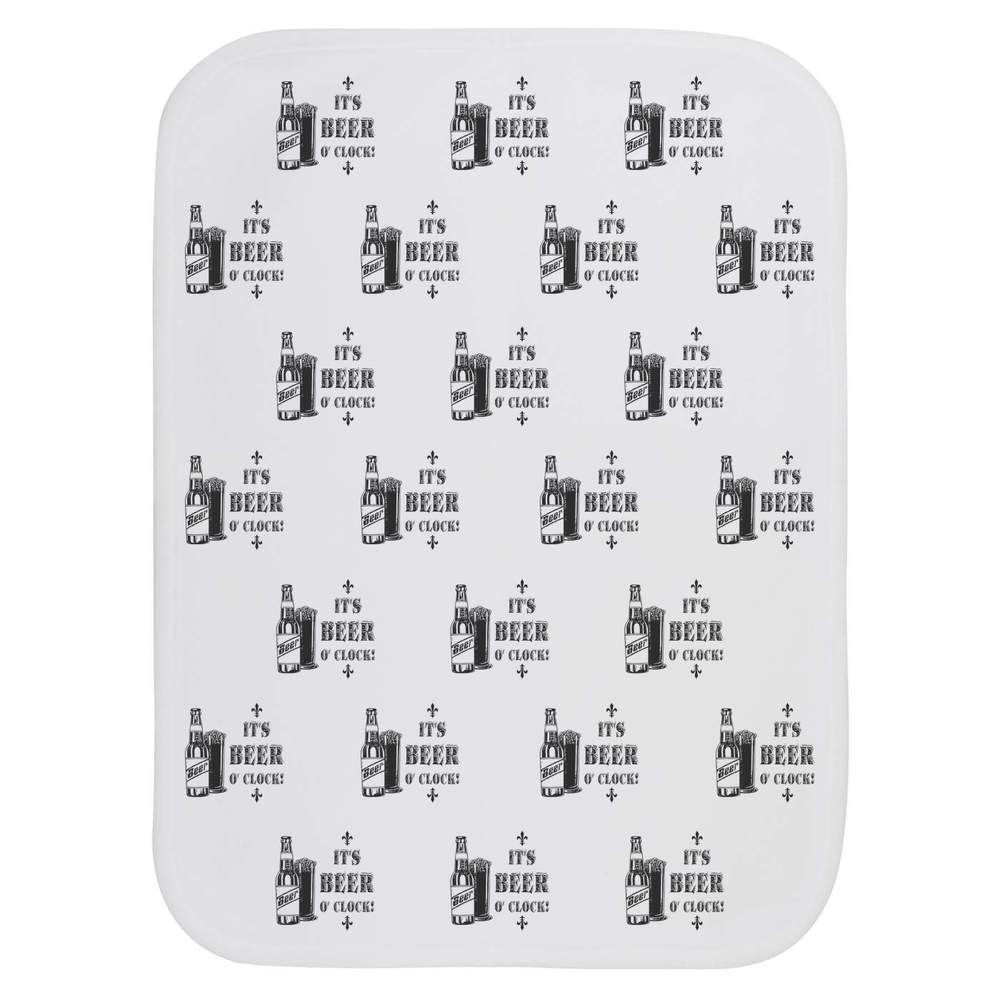 'It's Beer O' Clock' Baby Burp / Wash Cloth (BC00027977)