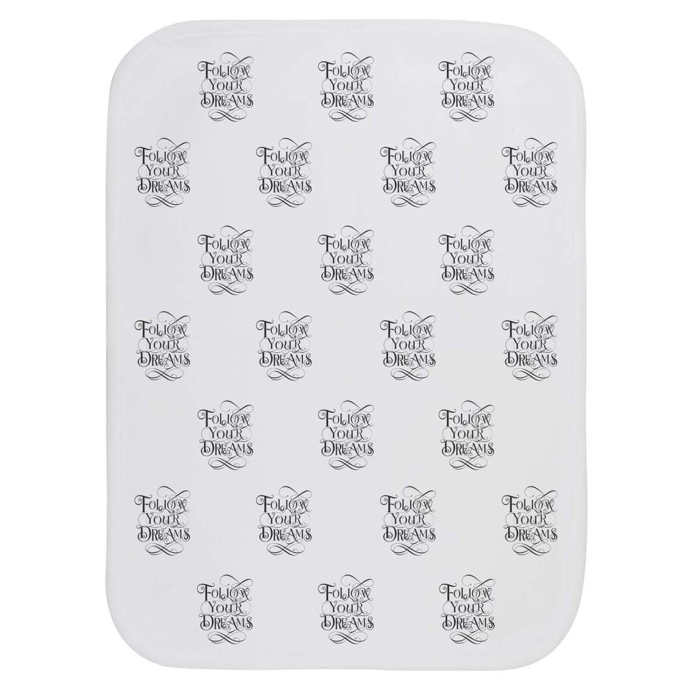 'Follow Your Dreams' Baby Burp / Wash Cloth (BC00027986)