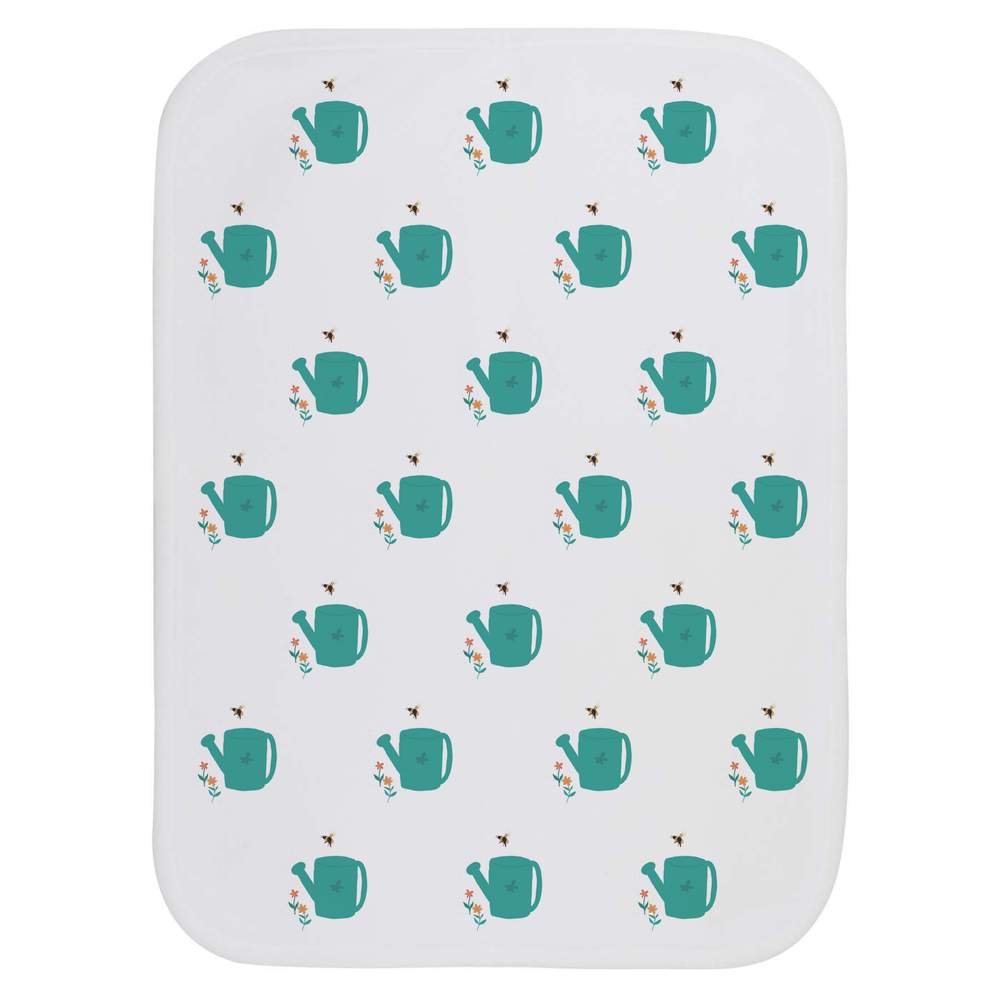 'Watering The Flowers ' Baby Burp / Wash Cloth - Soft Absorbent Towel for Feeding, Bathing, Newborns and Baby Gifts (BC00028229)