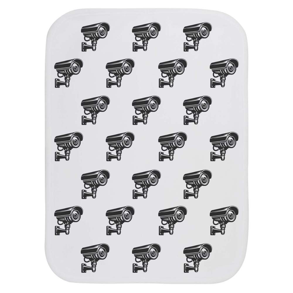'CCTV Camera' Baby Burp / Wash Cloth (BC00028799)