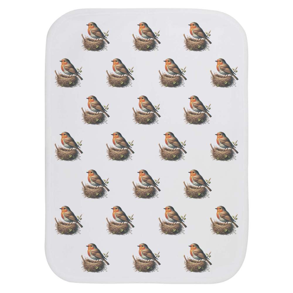 'Robins Nest' Baby Burp / Wash Cloth (BC00030813)