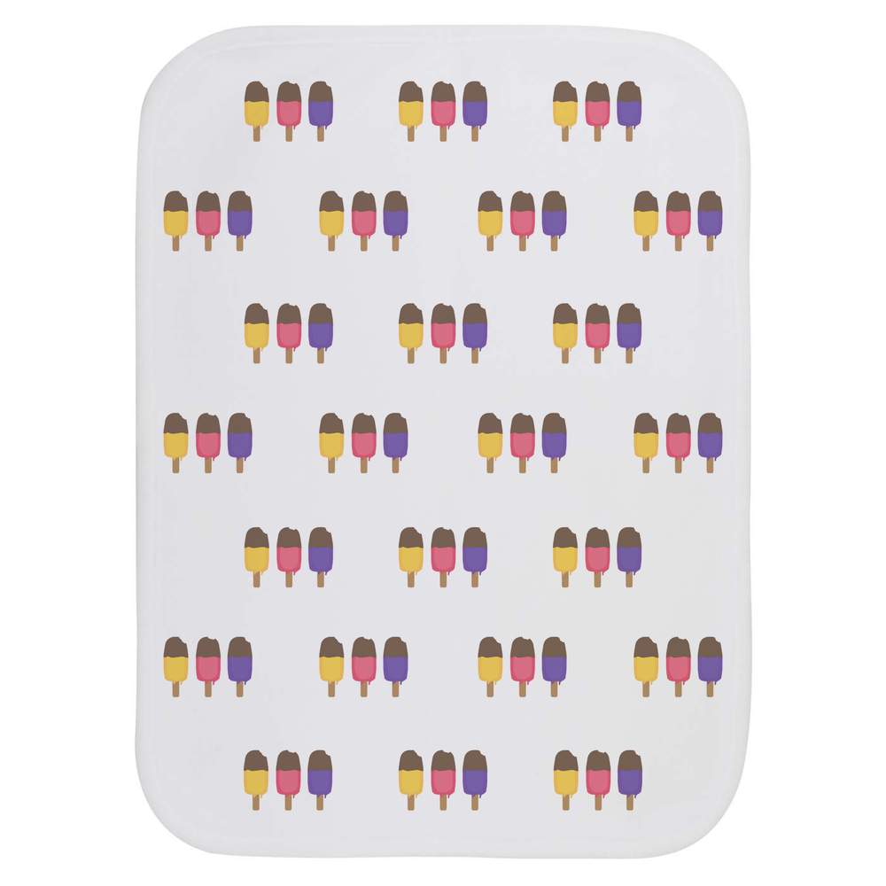 'Three Ice Lollies' Baby Burp / Wash Cloth (BC00032807)