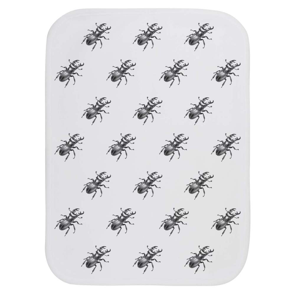 'Stag Beetle' Baby Burp / Wash Cloth (BC00032838)