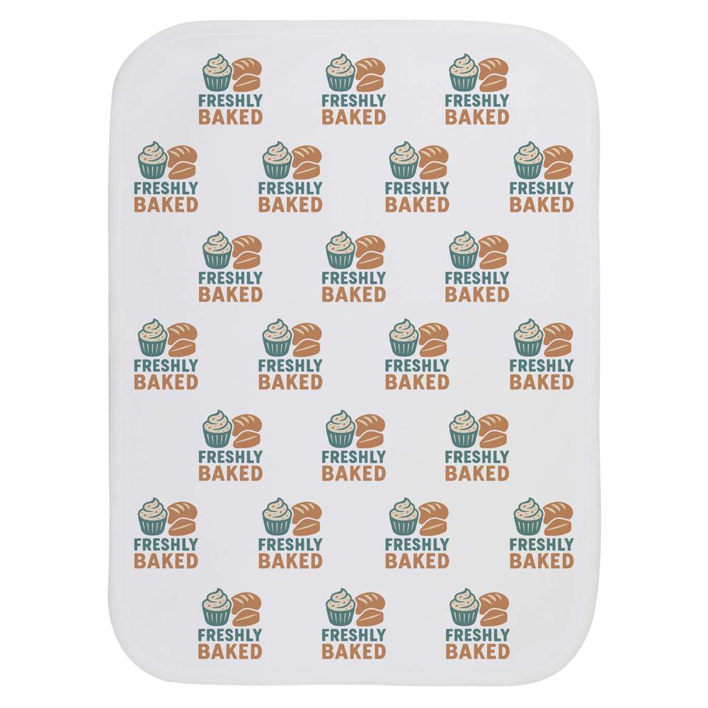 'Freshly Baked Goods' Baby Burp / Wash Cloth (BC00034446)