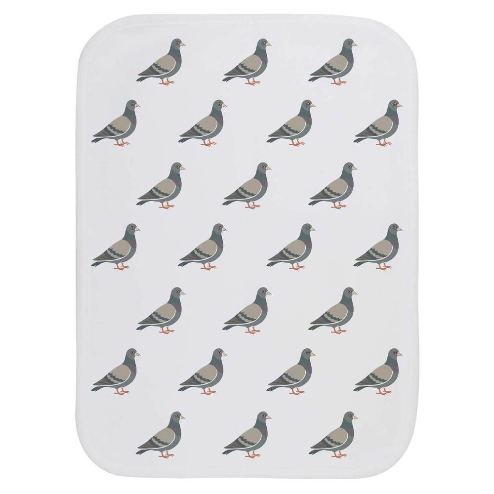 'Common Pigeon' Baby Burp / Wash Cloth (BC00034742)