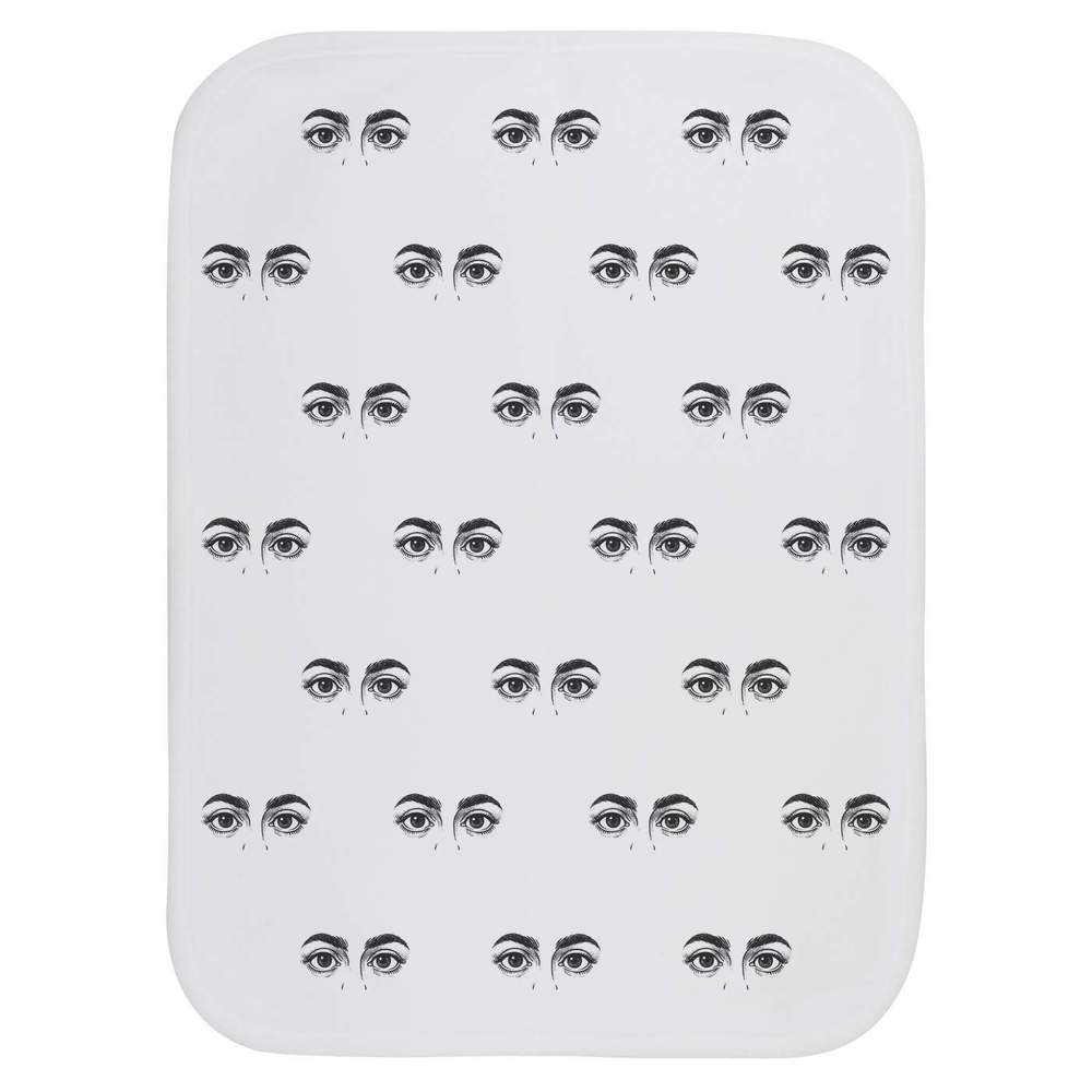 'Human Eyes' Baby Burp / Wash Cloth - Soft Absorbent Towel for Feeding, Bathing, Newborns and Baby Gifts (BC00036129)
