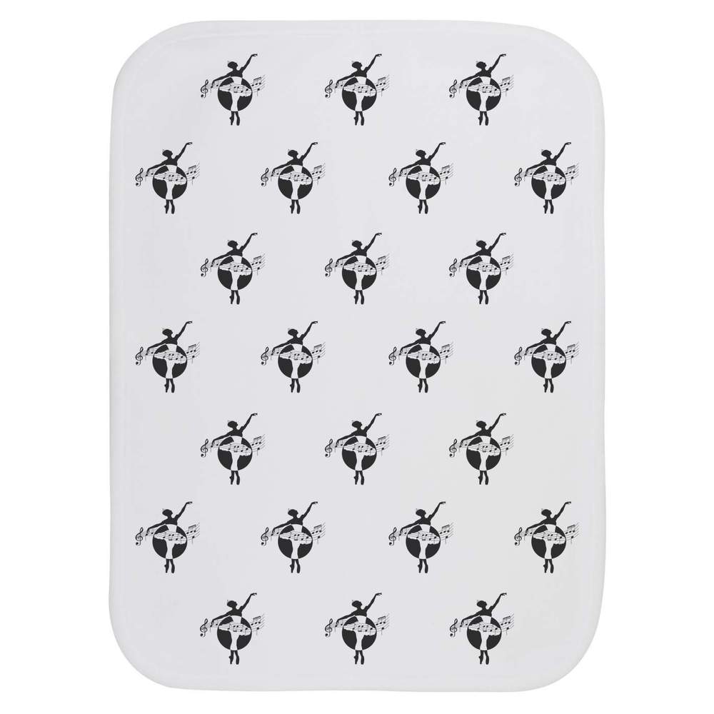 'Ballerina Design' Baby Burp / Wash Cloth (BC00036184)