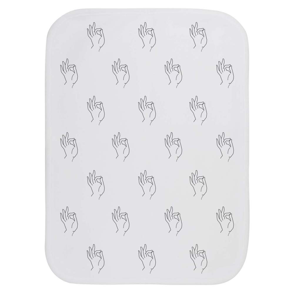 'Hand Yoga' Baby Burp / Wash Cloth (BC00036213)