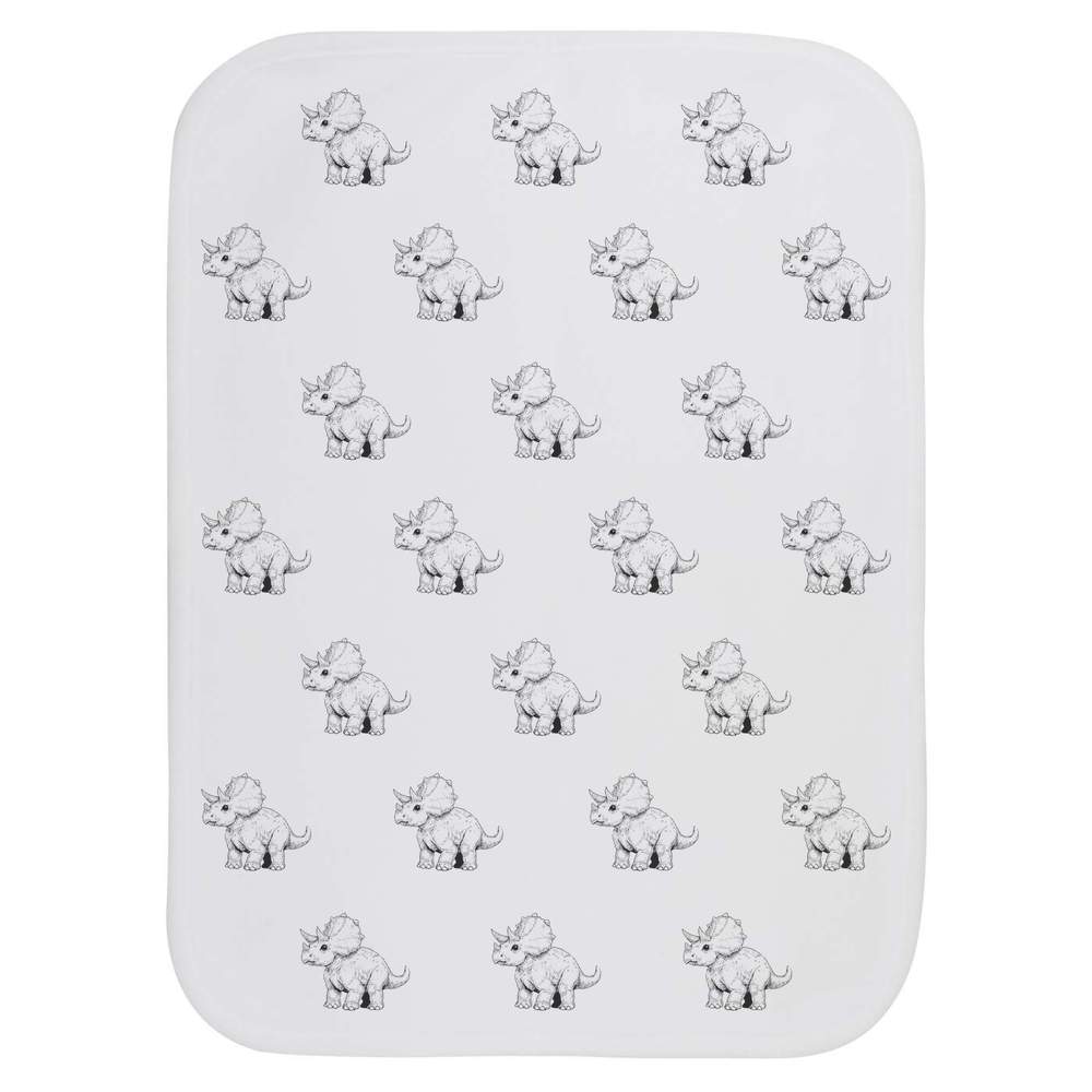 'Baby Triceratops' Baby Burp / Wash Cloth (BC00036293)