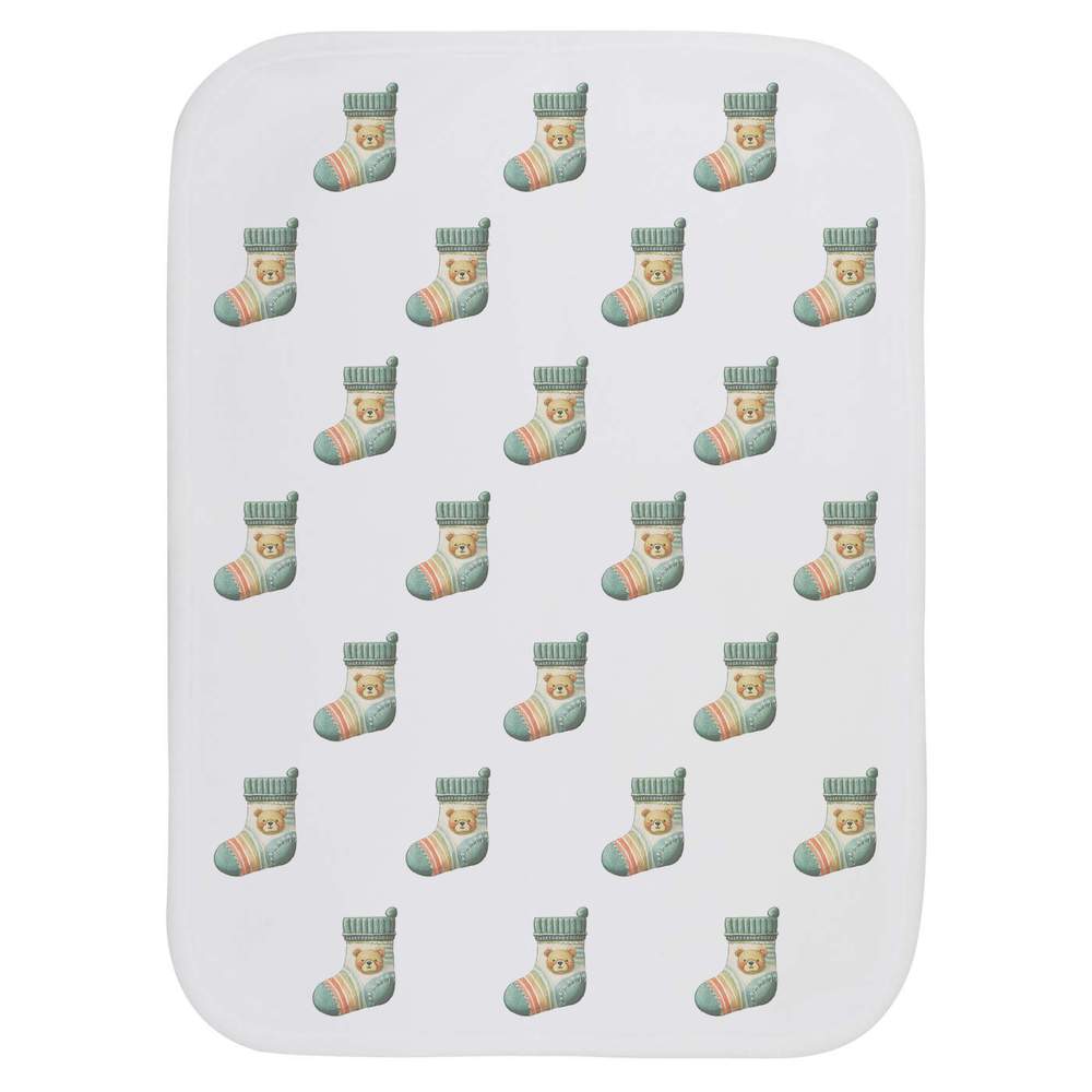 'Cute Baby Sock' Baby Burp / Wash Cloth (BC00036381)