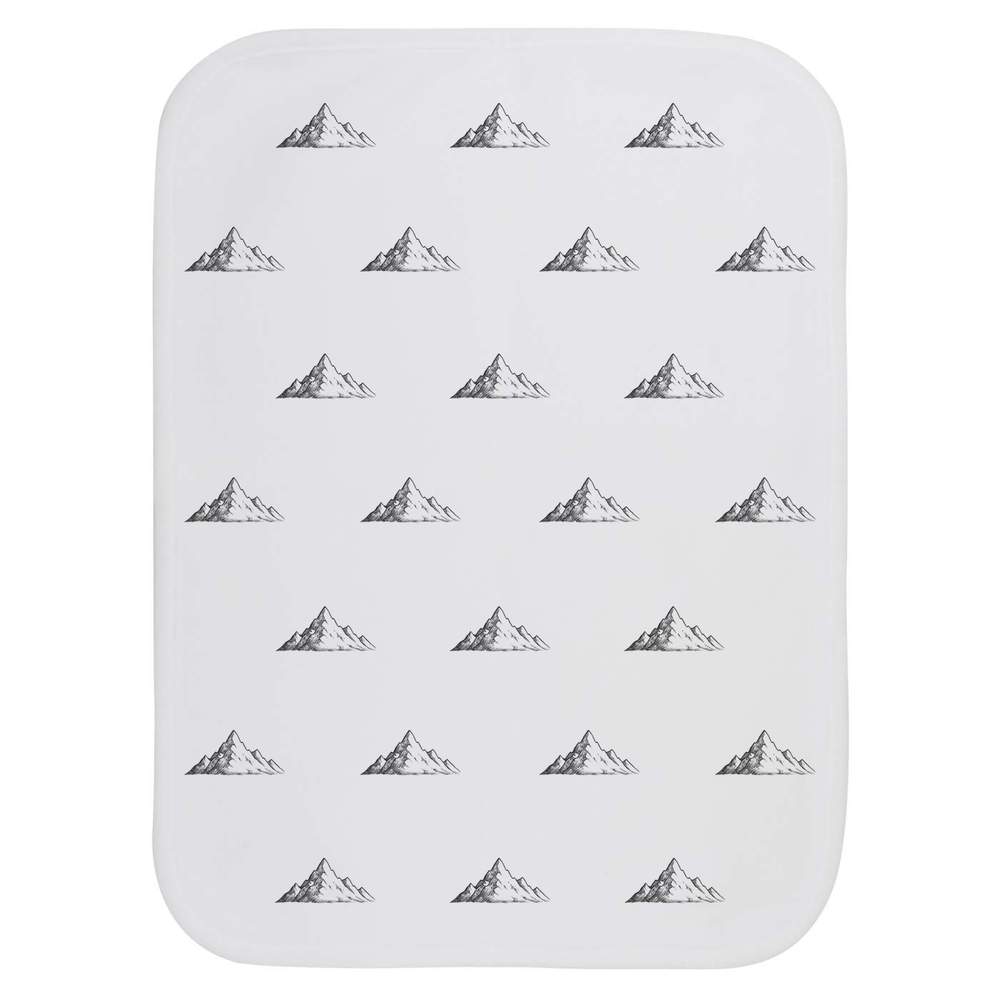 'Mountain Ranges' Baby Burp / Wash Cloth (BC00037265)