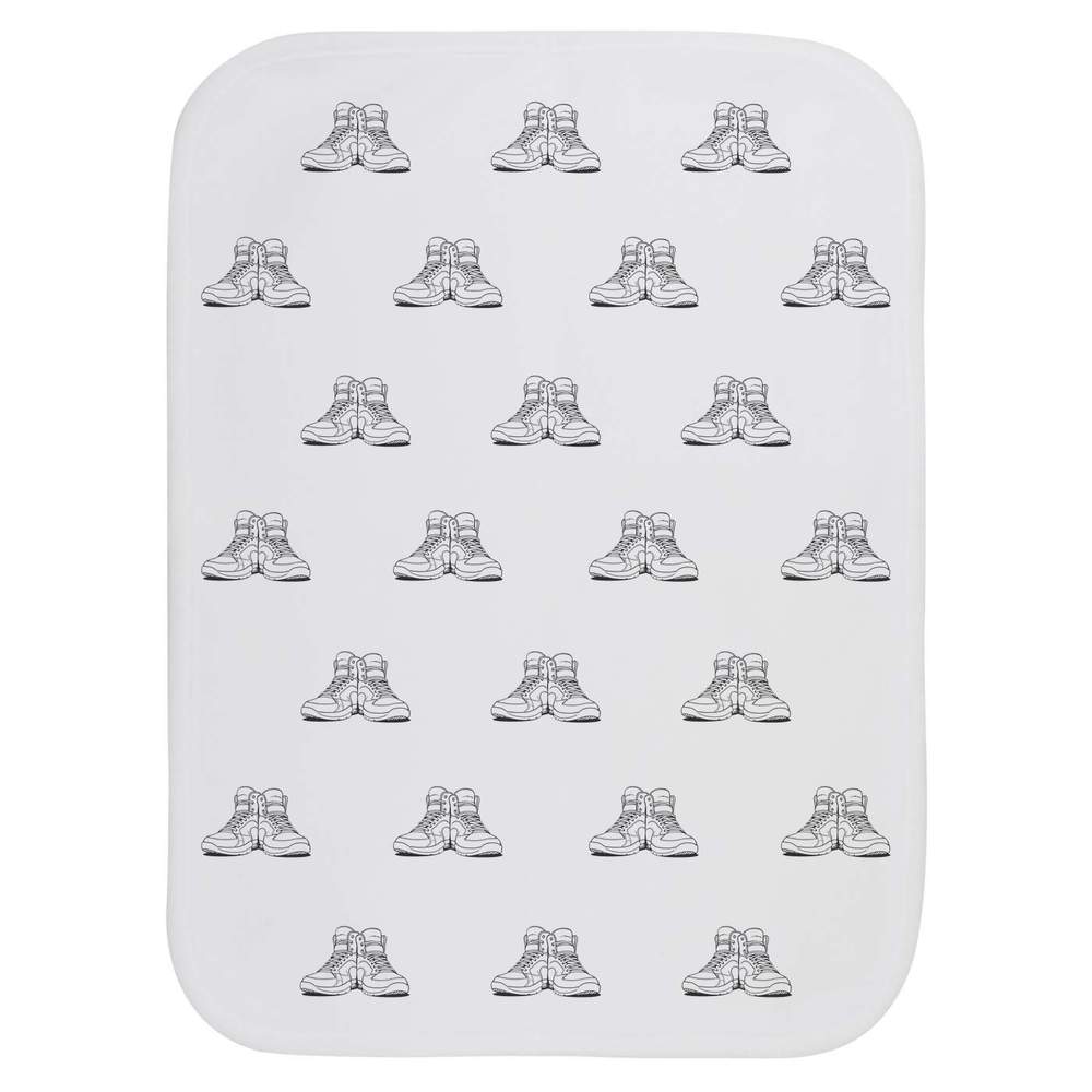 'Basketball Shoes' Baby Burp / Wash Cloth (BC00040356)