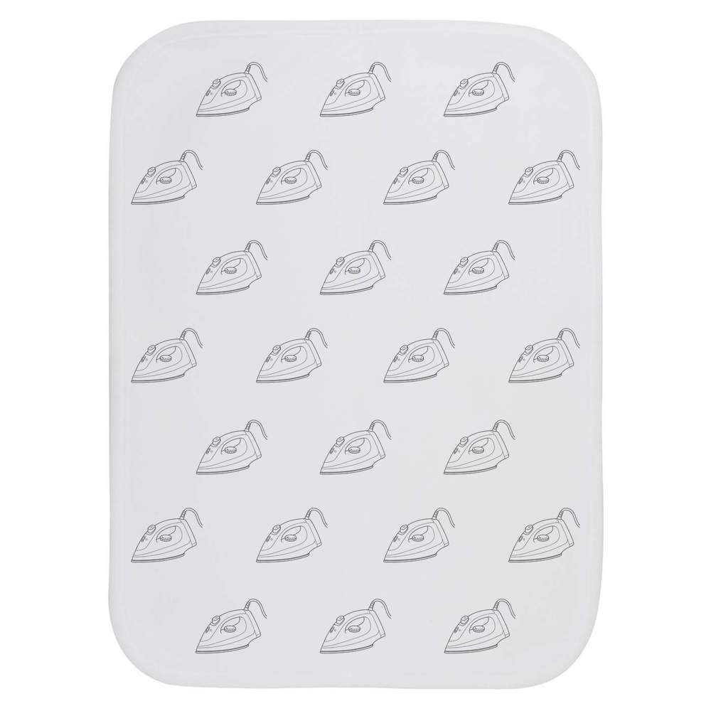 'Iron Outline' Baby Burp / Wash Cloth - Soft Absorbent Towel for Feeding, Bathing, Newborns and Baby Gifts (BC00042269)