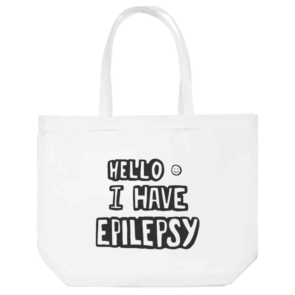 'Epilepsy Greeting' Tote Shopping Bag For Life (BG00007816)
