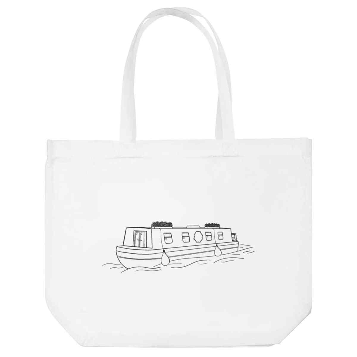 'Canal Boat' Tote Shopping Bag For Life (BG00012007)