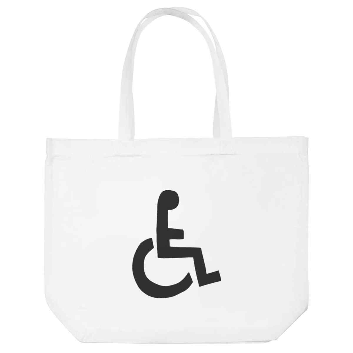 'Wheelchair Symbol' Tote Shopping Bag For Life (BG00028782)
