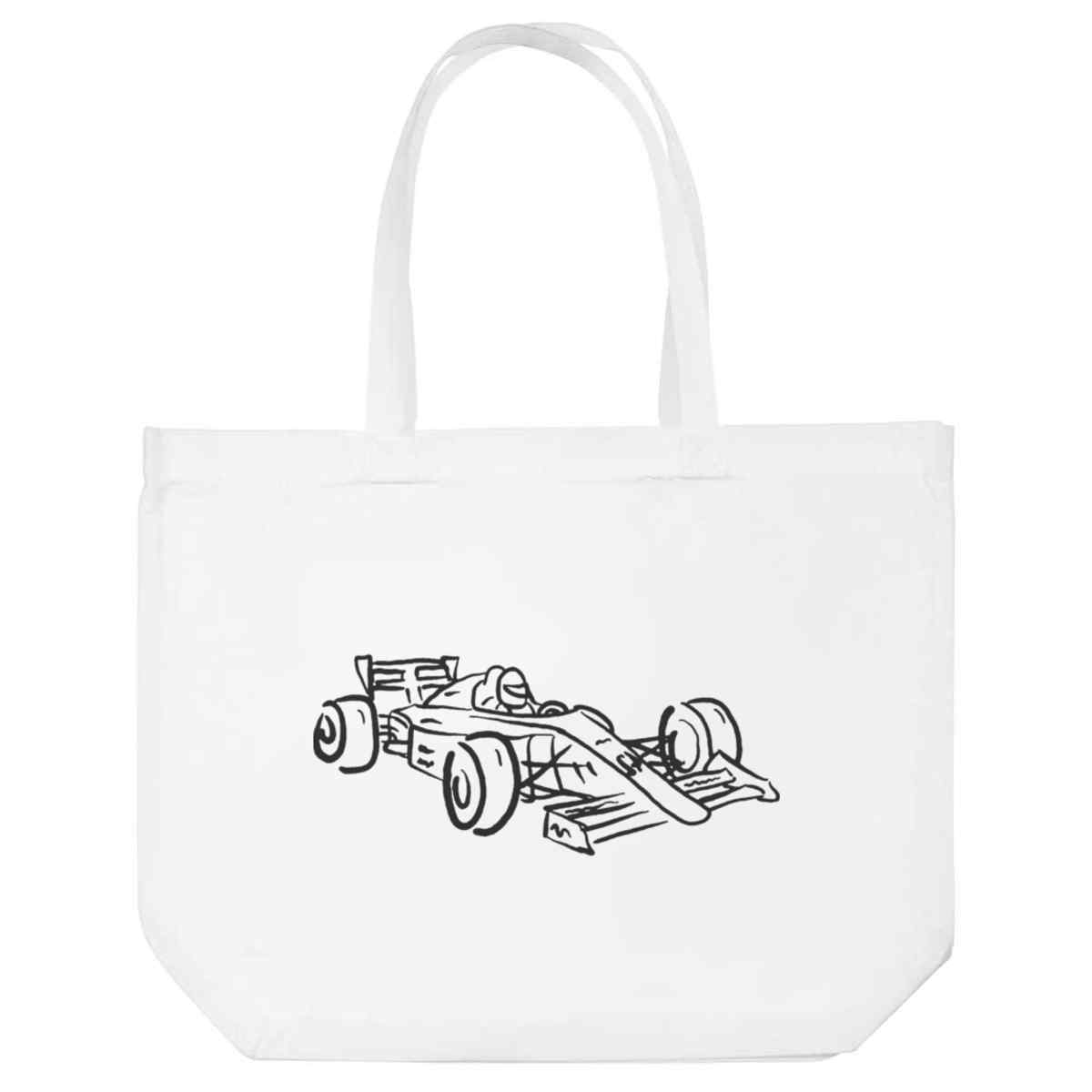 'Sports Race Car' Tote Shopping Bag For Life (BG00032366)