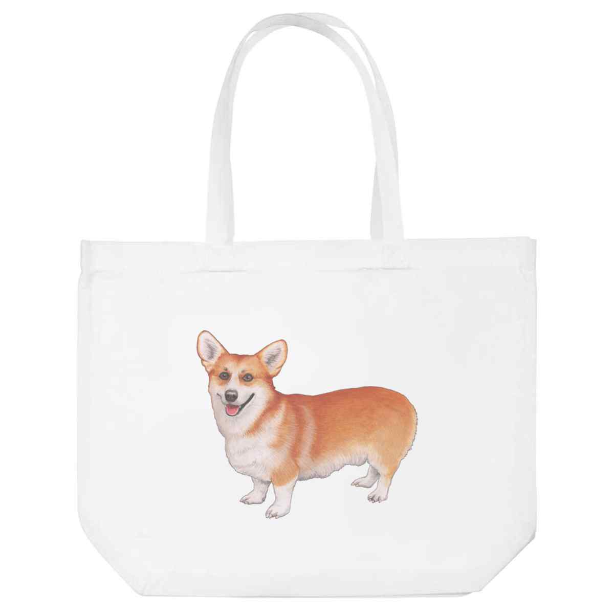 'Corgi Dog' Tote Shopping Bag For Life (BG00032708)