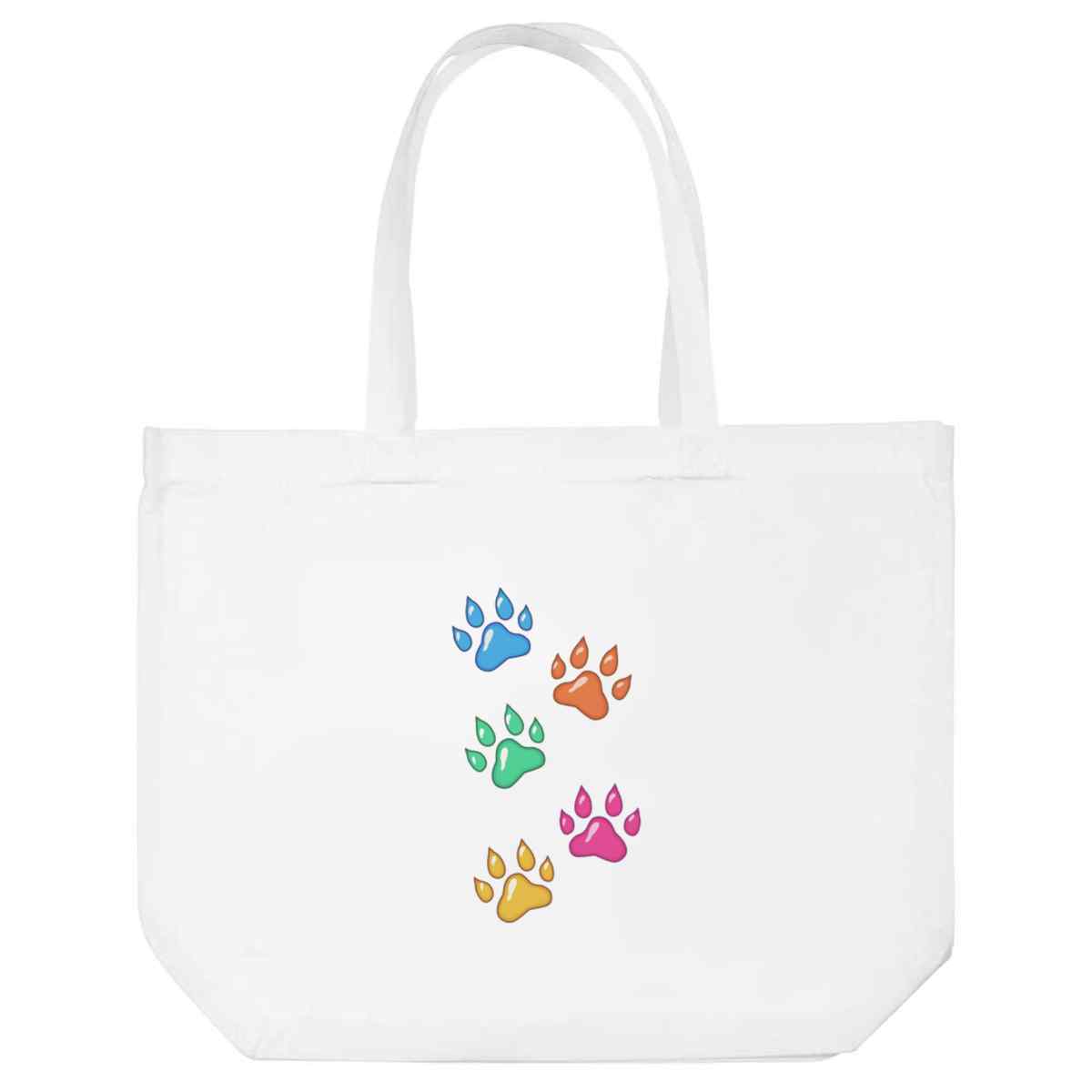 'Dog Paw' Tote Shopping Bag For Life (BG00032932)