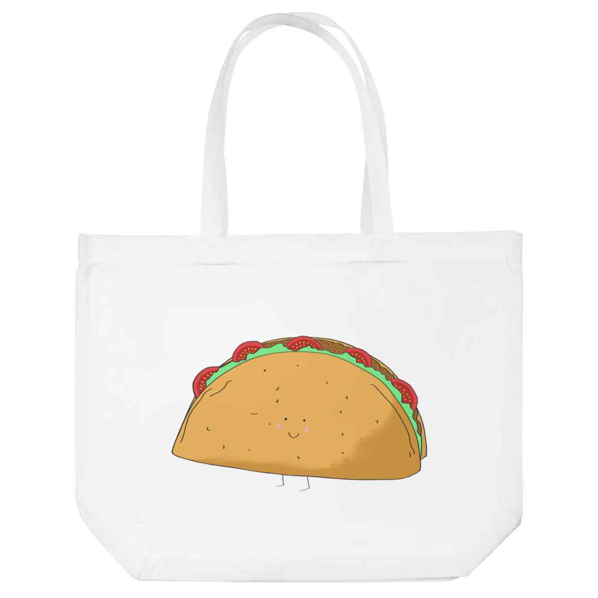 'Happy Taco' Tote Shopping Bag For Life (BG00052341)