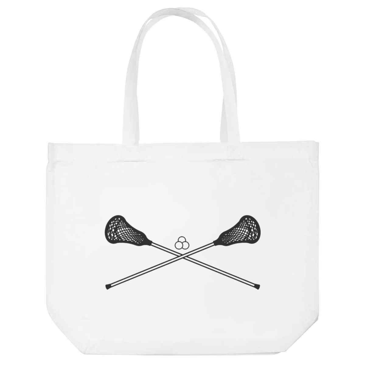 'Lacrosse Sticks' Tote Shopping Bag For Life (BG00055017)