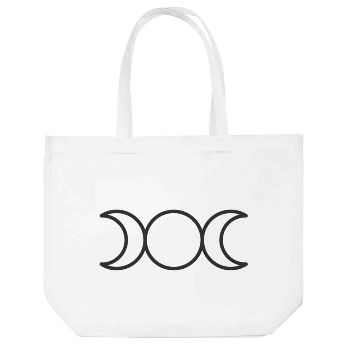 'Triple Goddess Symbol' Tote Shopping Bag For Life (BG00055743)