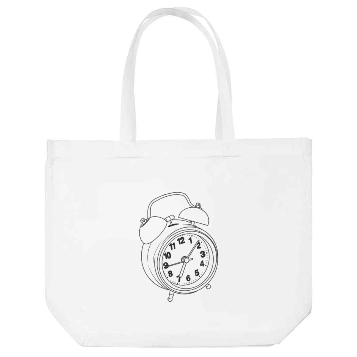 'Alarm Clock' Tote Shopping Bag For Life (BG00068724)
