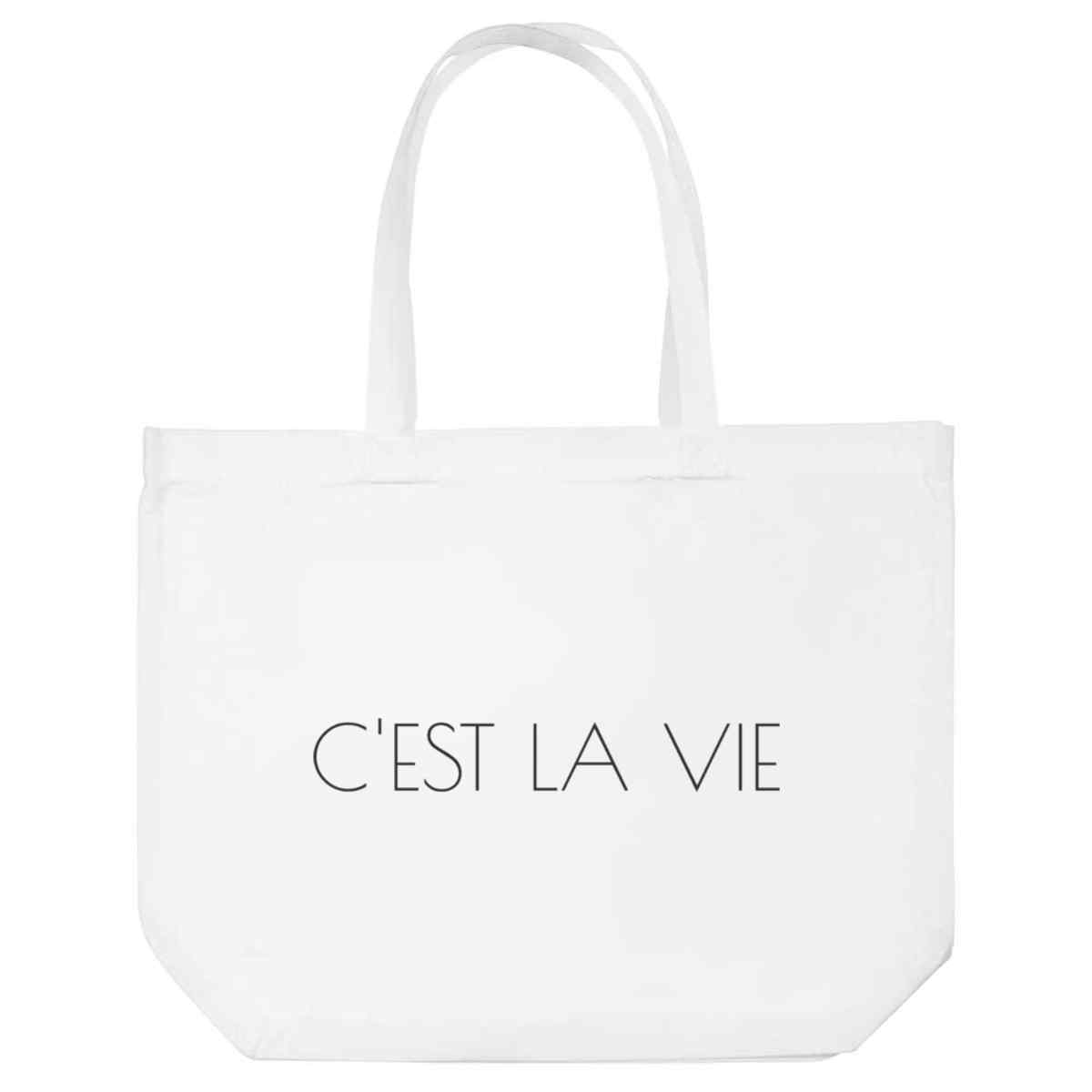 'C'est la Vie' Tote Shopping Bag For Life (BG00069719)