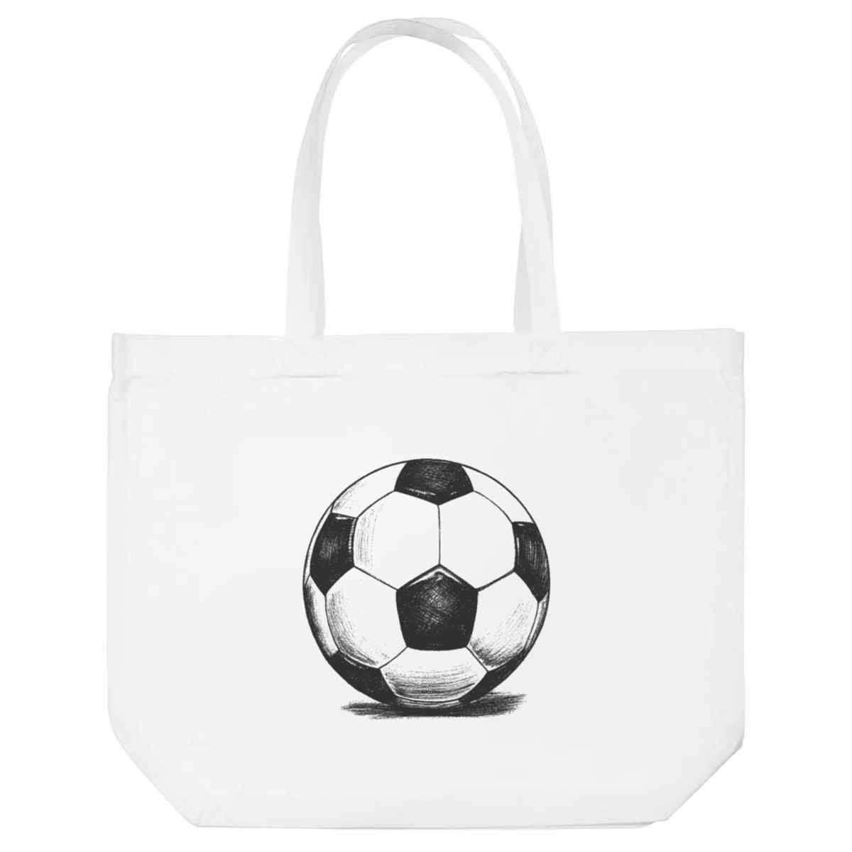 'Soccer Ball' Tote Shopping Bag For Life (BG00074039)