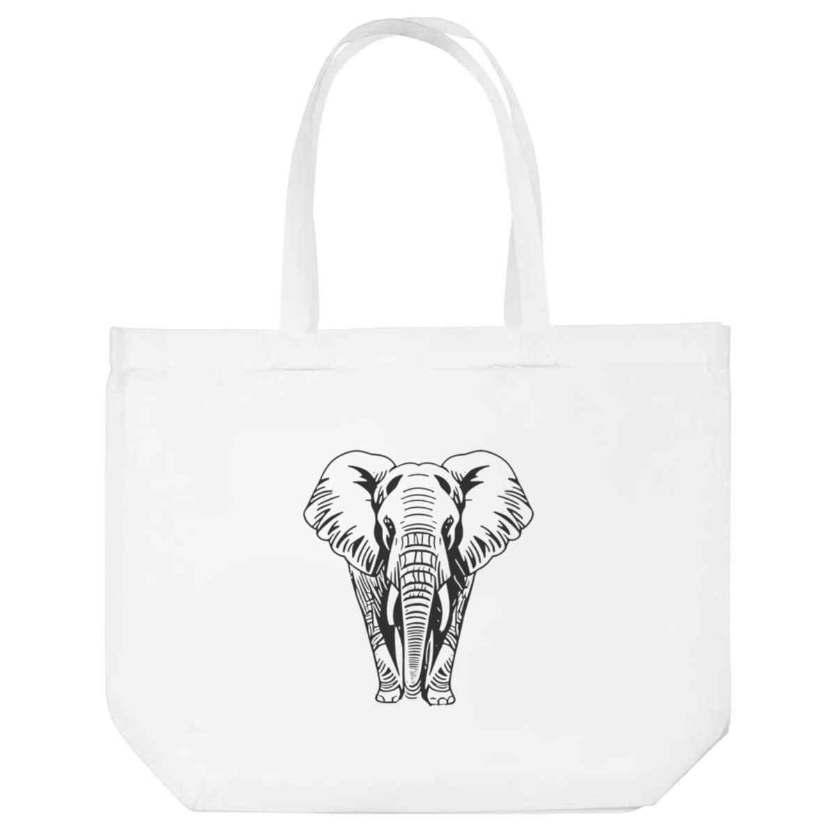 'African Elephant' Tote Shopping Bag For Life (BG00074573)