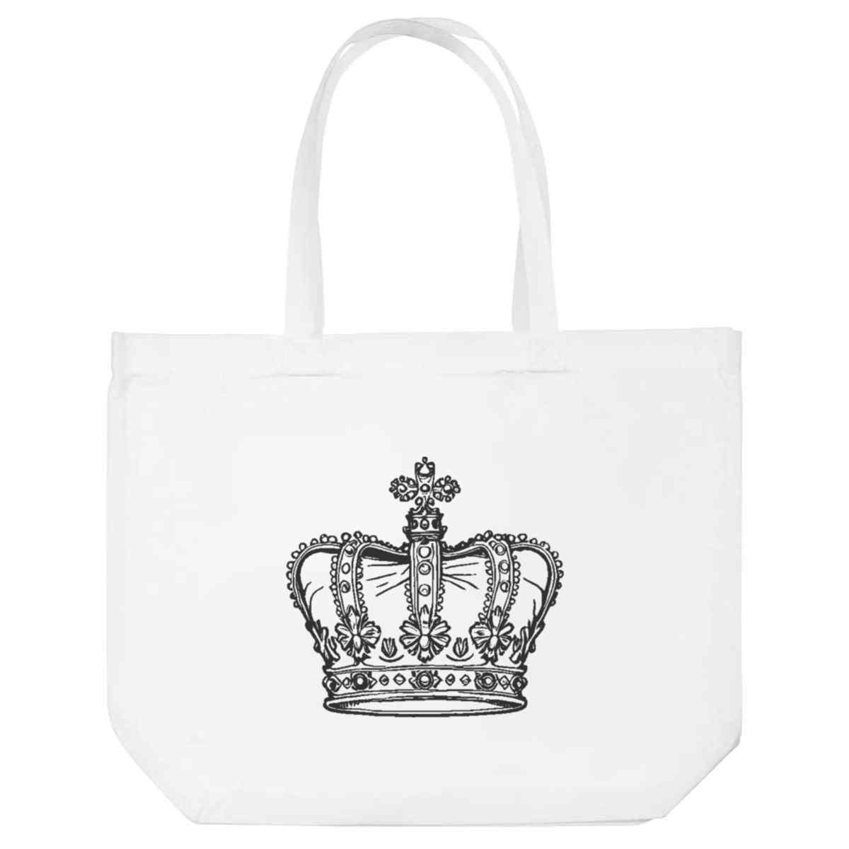 'Royal Crown' Tote Shopping Bag For Life (BG00075350)