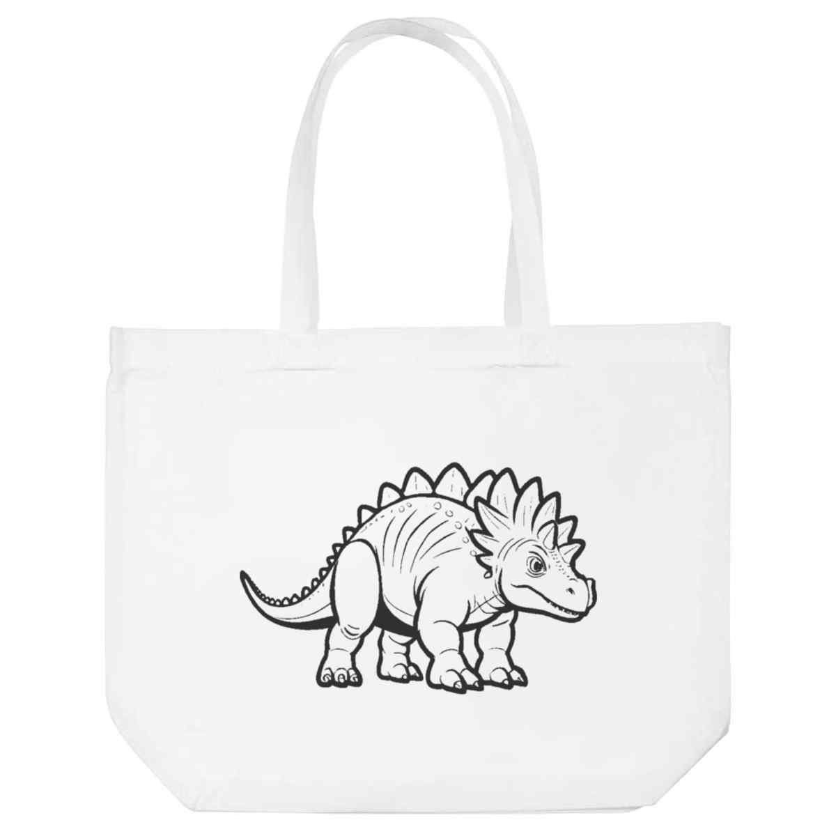'Stegosaurus Dinosaur' Tote Shopping Bag For Life (BG00075449)