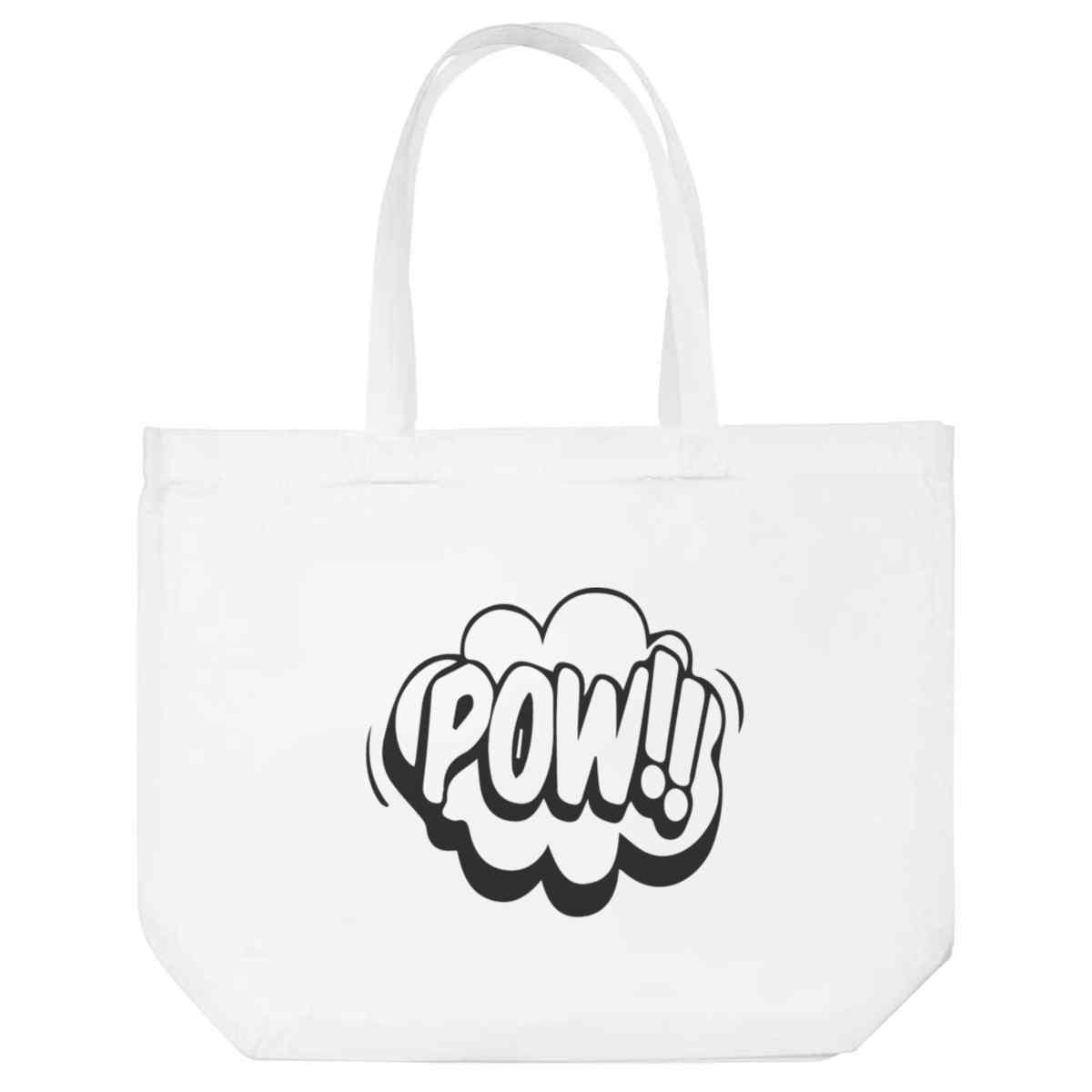 'Pow Comic Style Action Bubble' Tote Shopping Bag For Life (BG00077261)